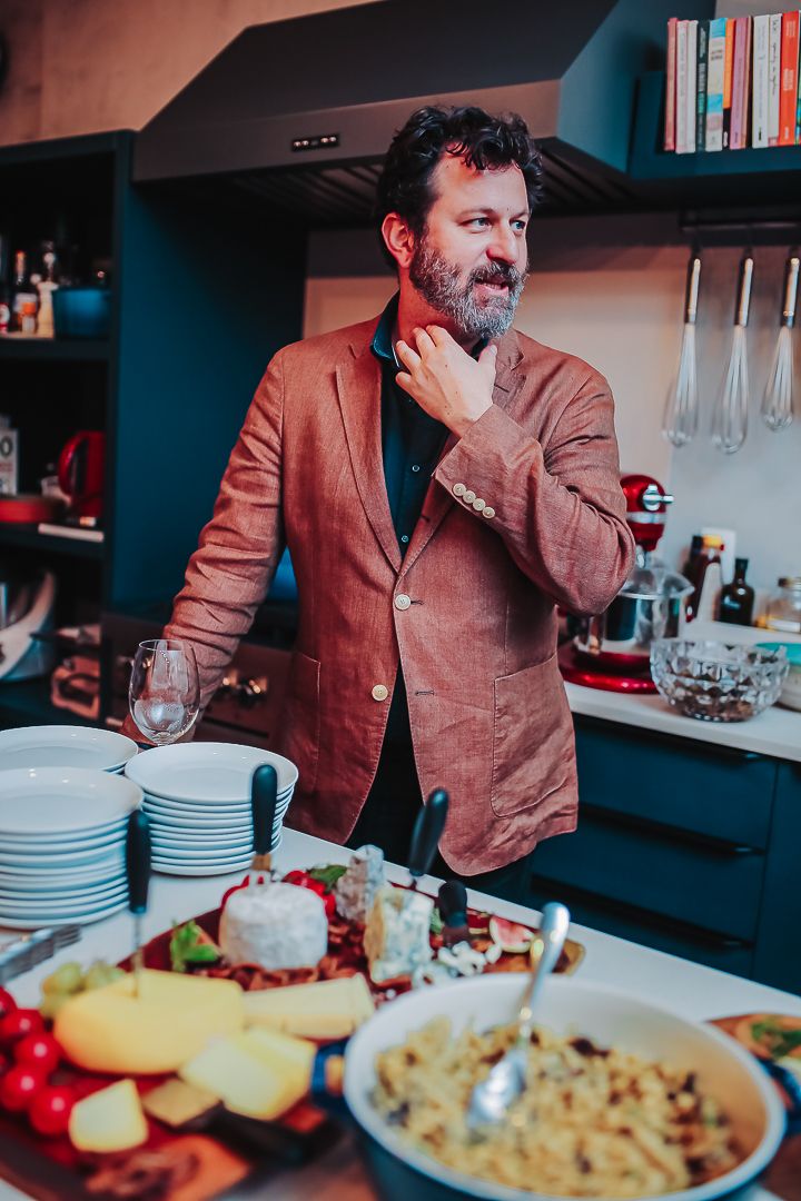 Encontro com drinks e gastronomia